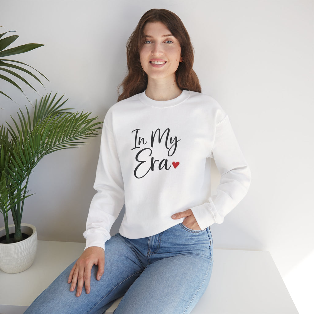 In My Era Sweatshirt — Script Heart Crewneck