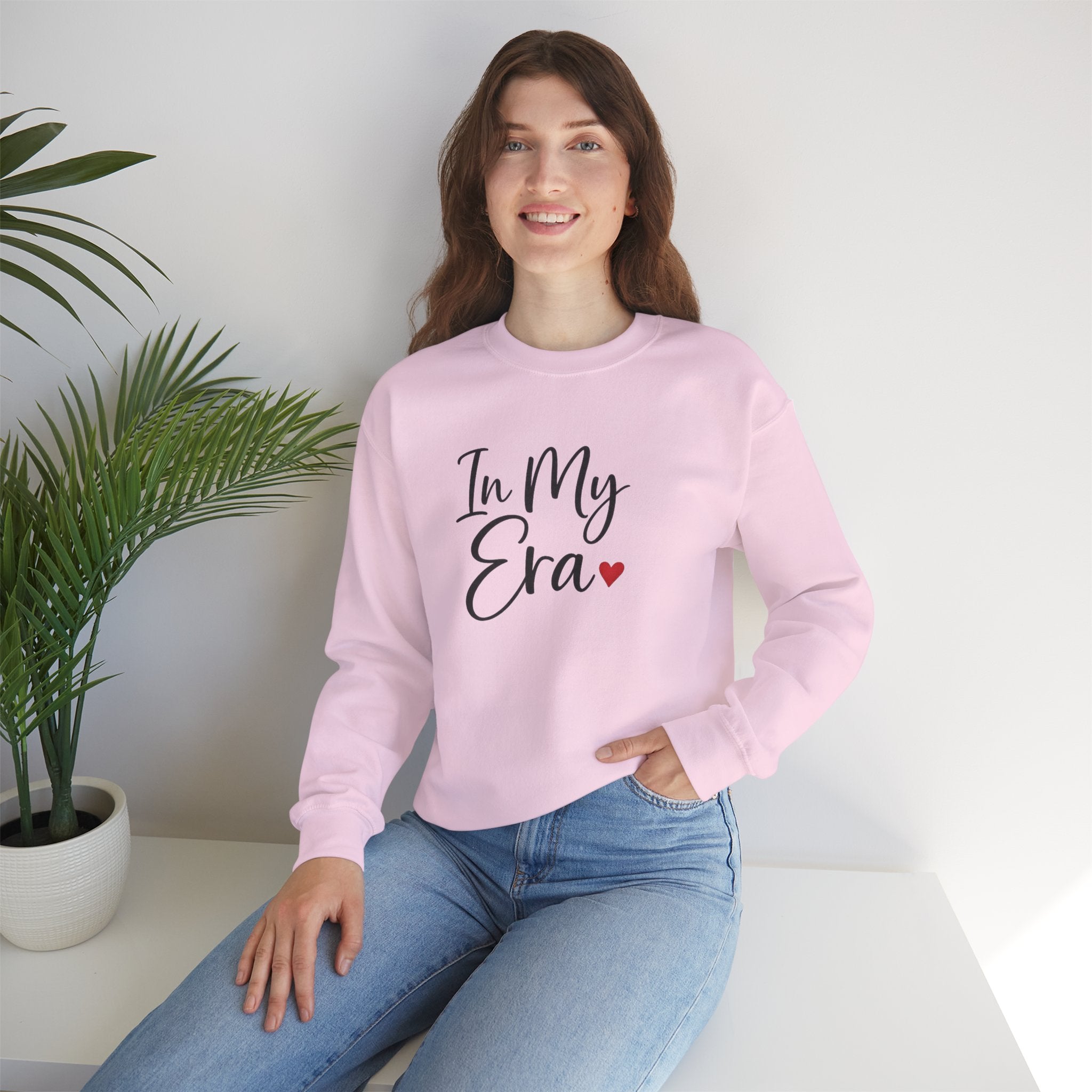 In My Era Sweatshirt — Script Heart Crewneck