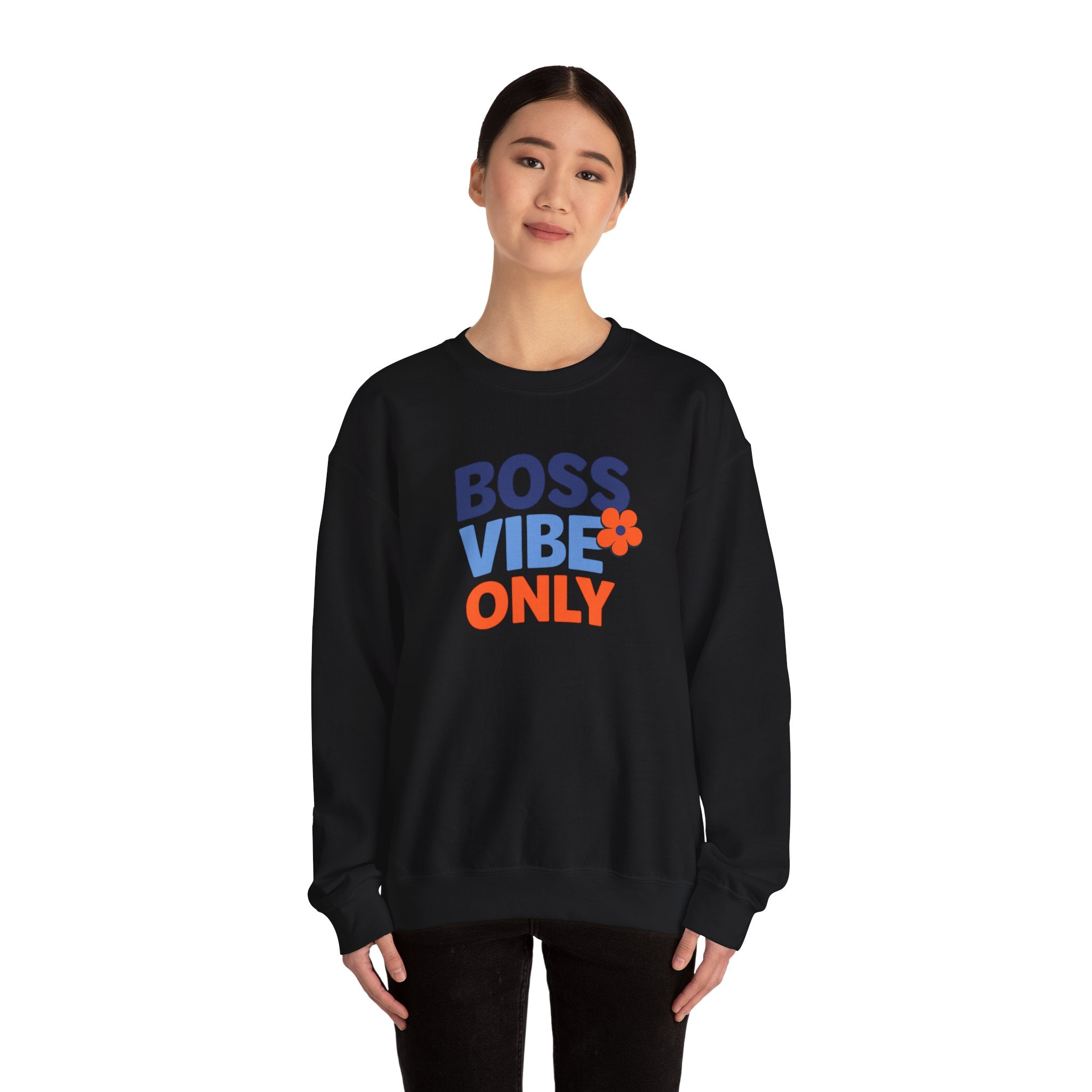 Boss Vibe Only Crewneck Sweatshirt