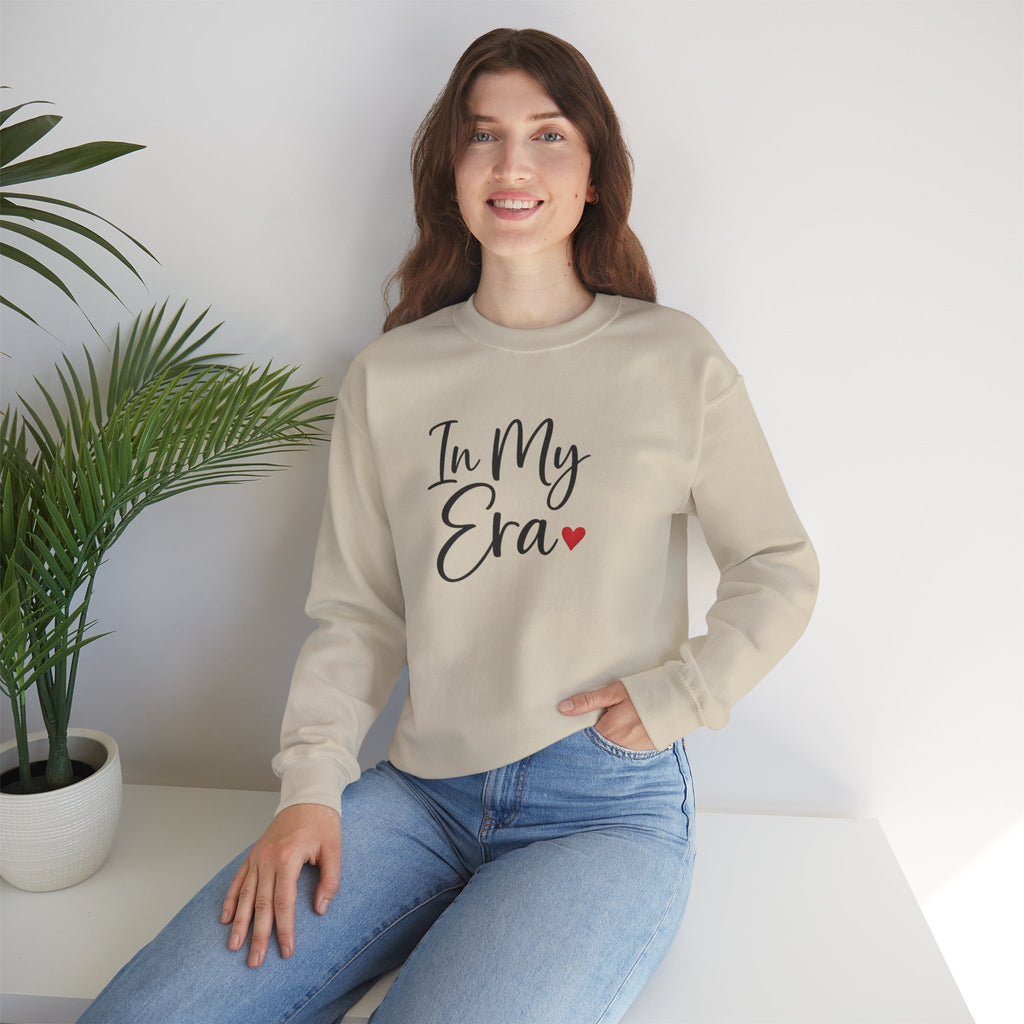 In My Era Sweatshirt — Script Heart Crewneck