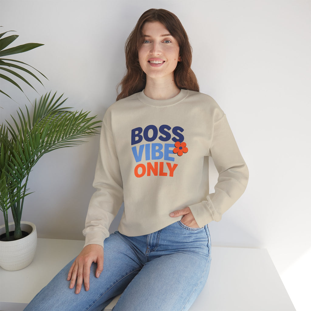Boss Vibe Only Crewneck Sweatshirt
