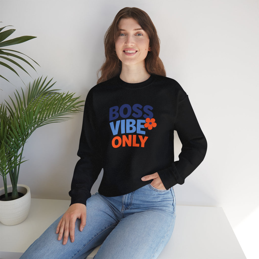 Boss Vibe Only Crewneck Sweatshirt