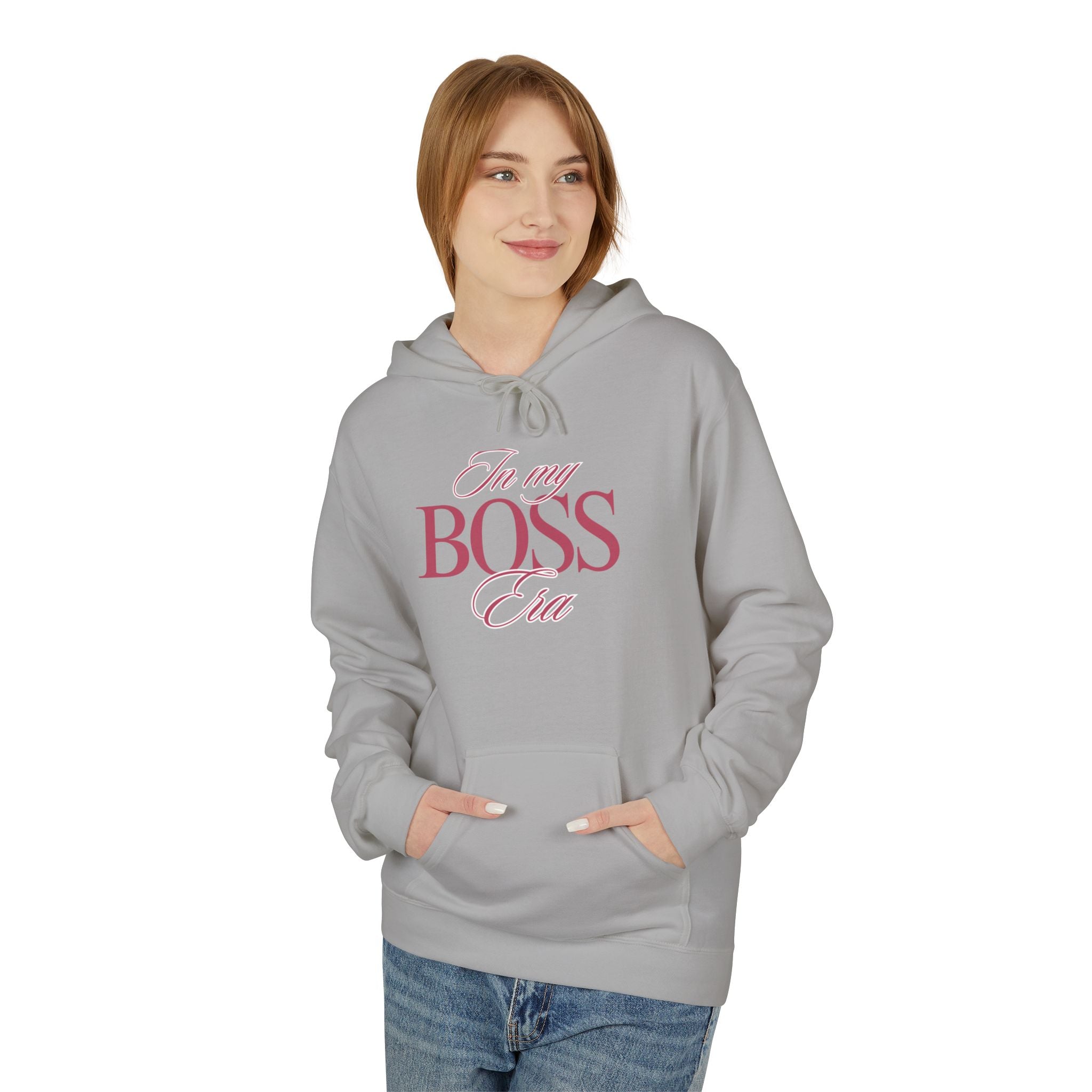 Boss Babe Hoodie — "I'm My Own Boss" Feminine Empowerment Pullover