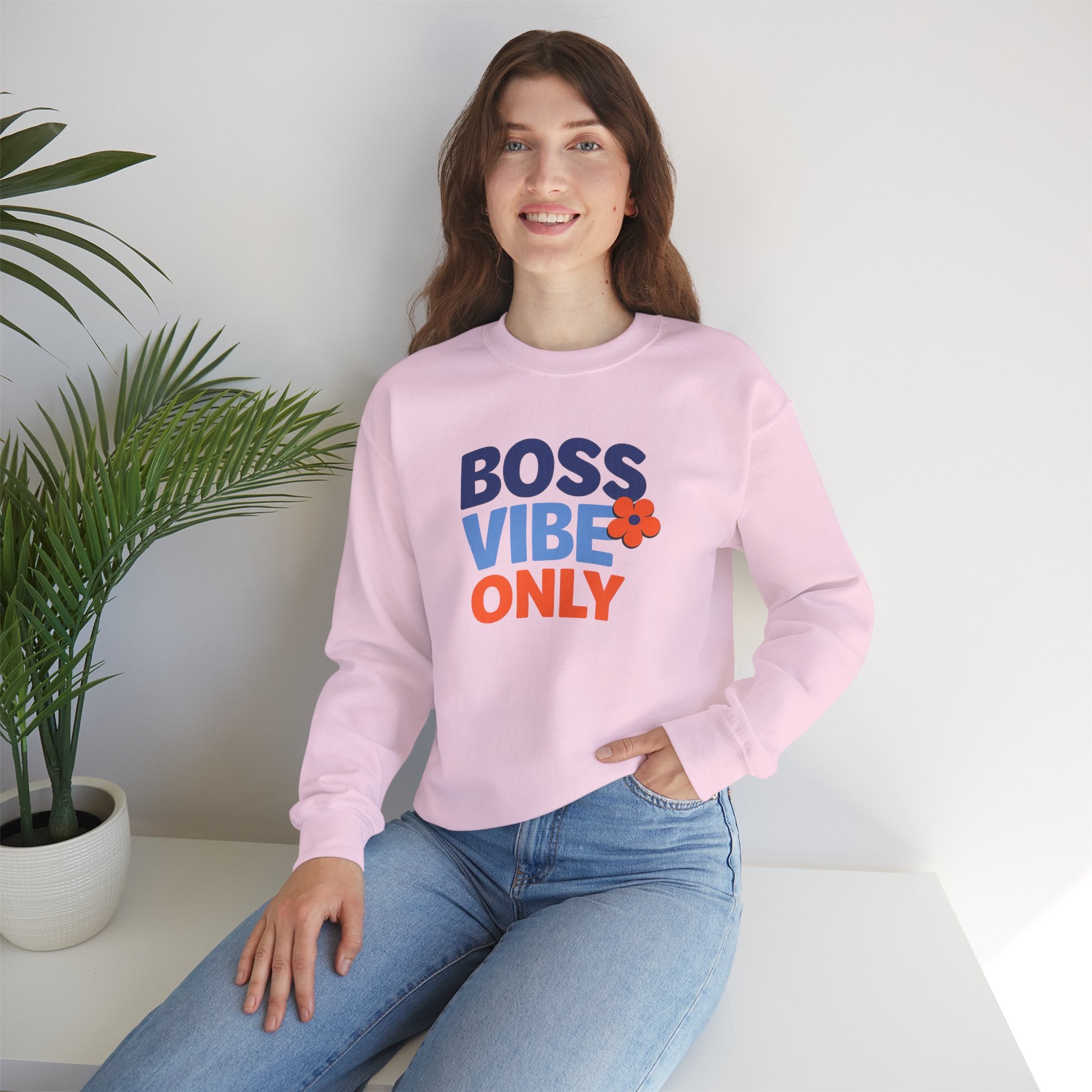 Boss Vibe Only Crewneck Sweatshirt