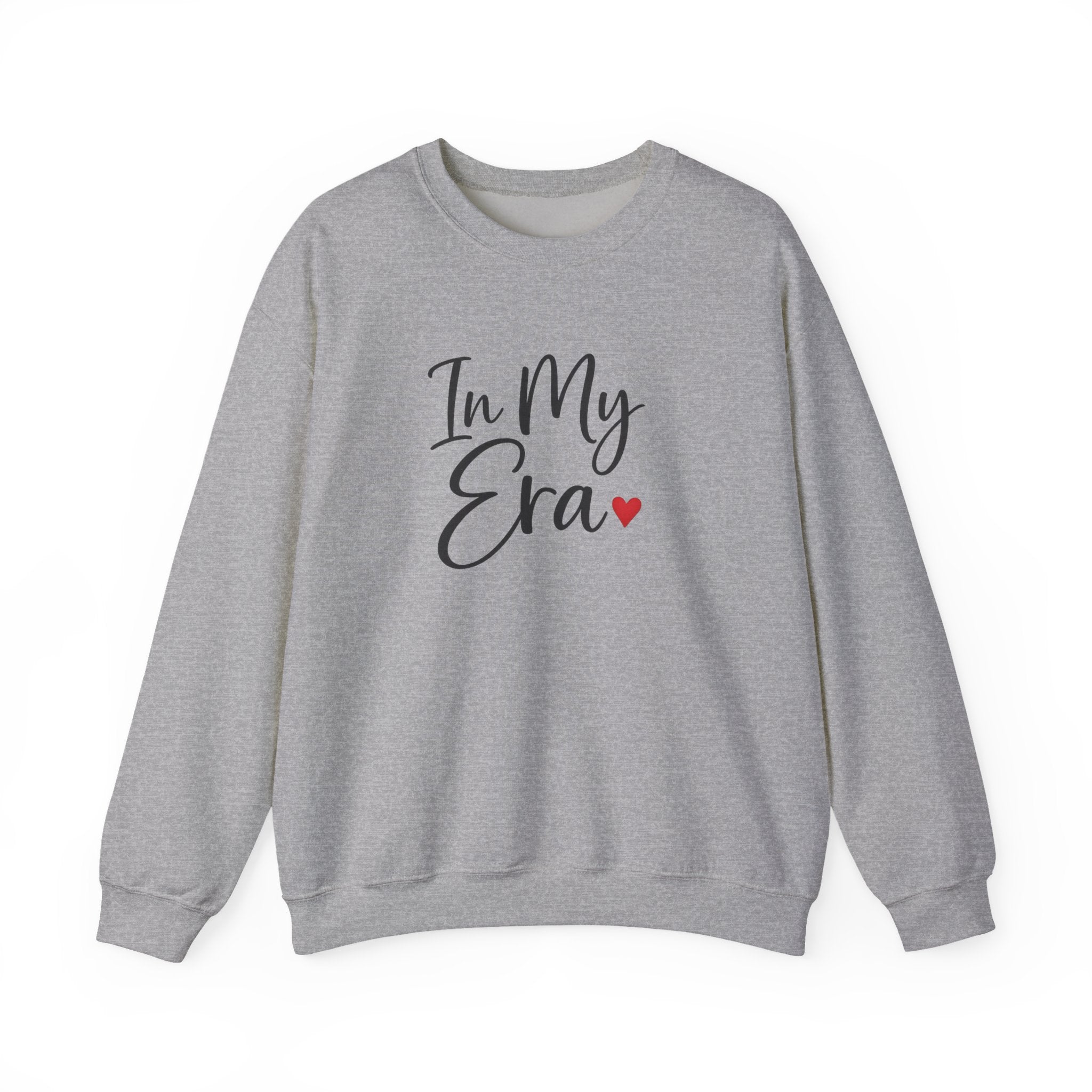 In My Era Sweatshirt — Script Heart Crewneck