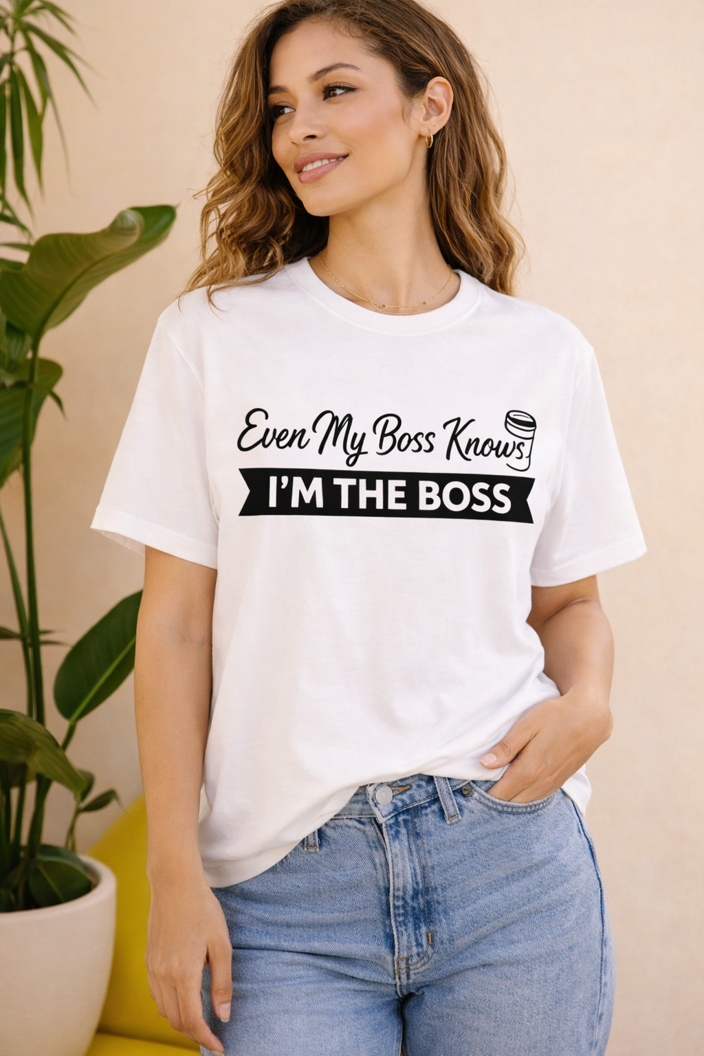 I’m The Boss T-Shirt — "Even My Boss Knows I’m The Boss" Funny Work Tee